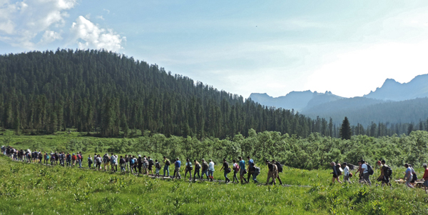 Информация о недопустимости проведения туристской деятельности на территории природного парка «Ергаки» без статуса туроператора или турагента