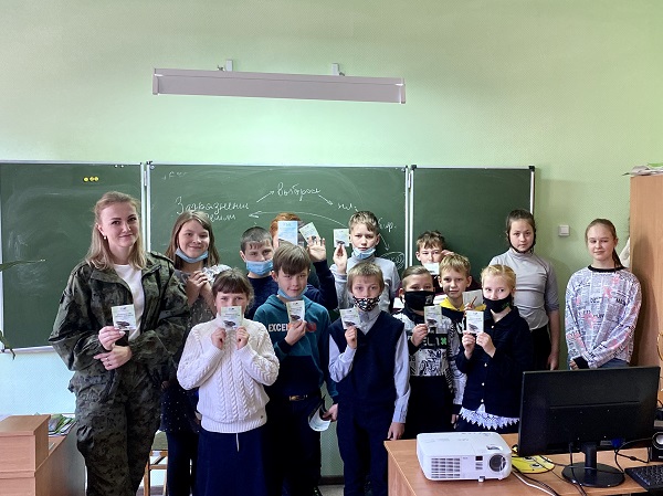 Экологический урок для учащихся Араданской СОШ