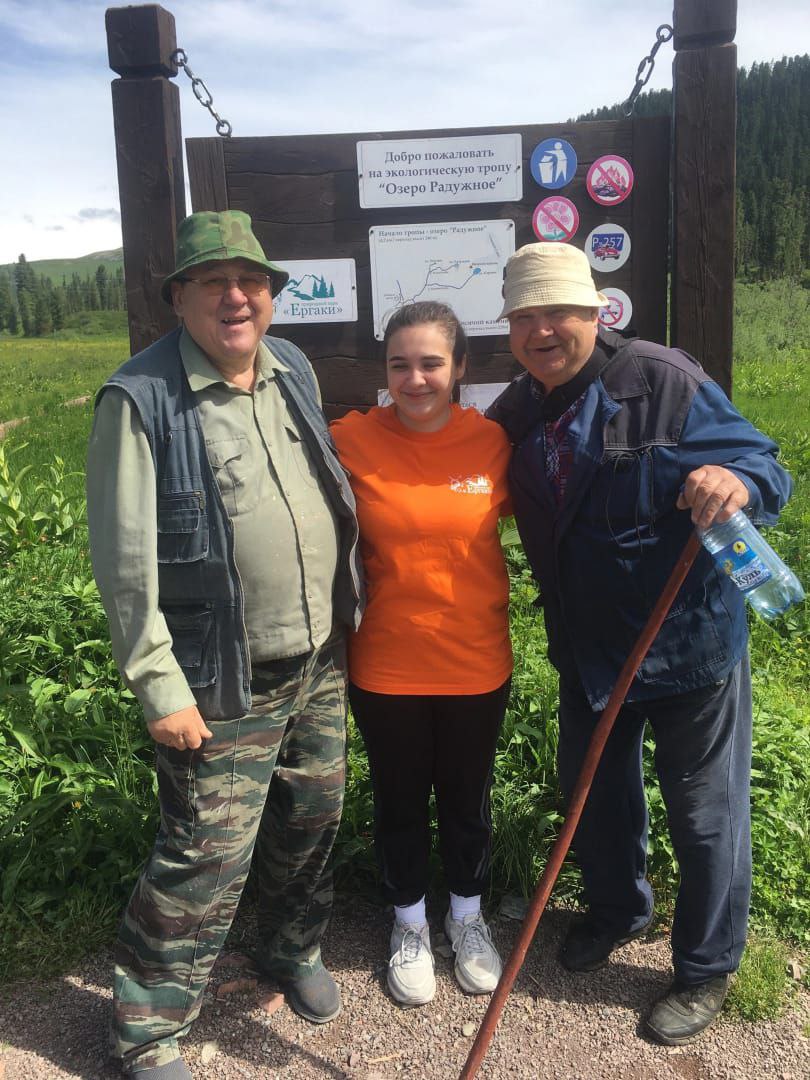 Закончилась 1 смена волонтёрского проекта в Ергаках