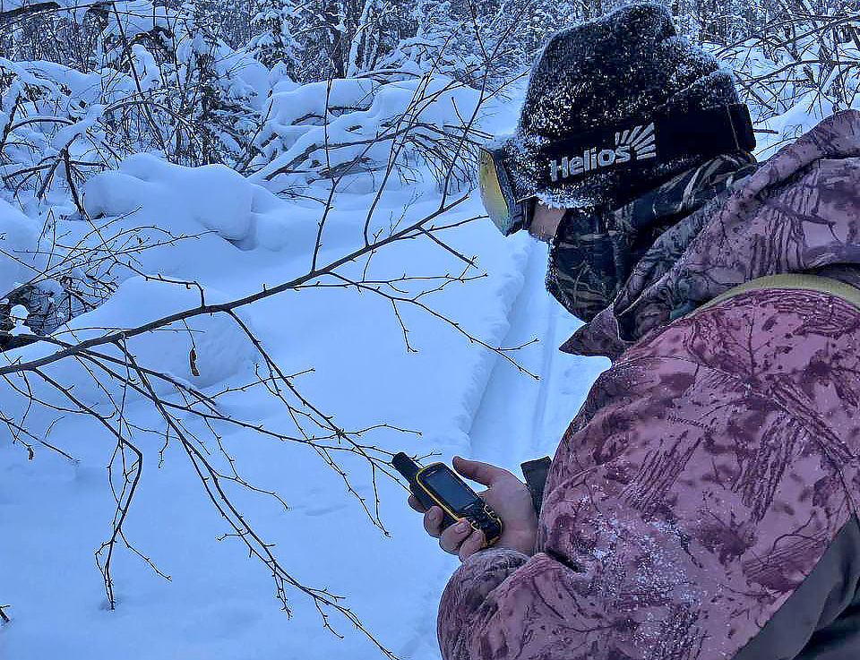 В природном парке «Ергаки» завершились зимние маршрутные учёты 